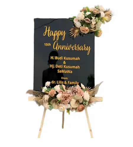 Papan Bunga Akrilik Tlogojati